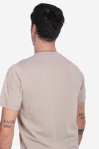 Maglia girocollo tinta unita
