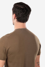 Maglia girocollo tinta unita