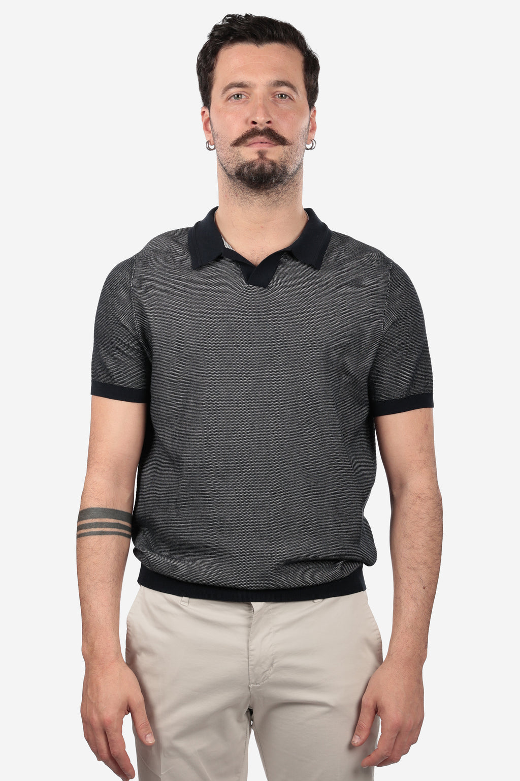 POLO DERBY IN COTONE