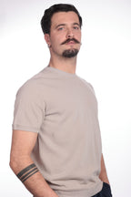 Maglia girocollo tinta unita
