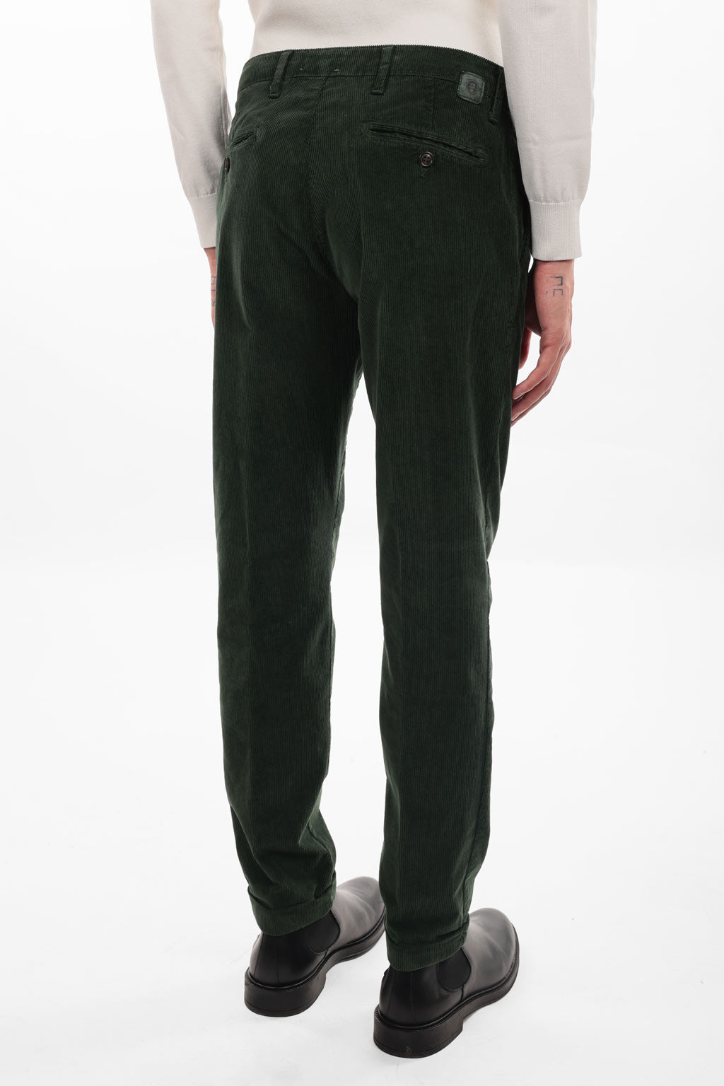 Pantalone in caldo cotone velluto