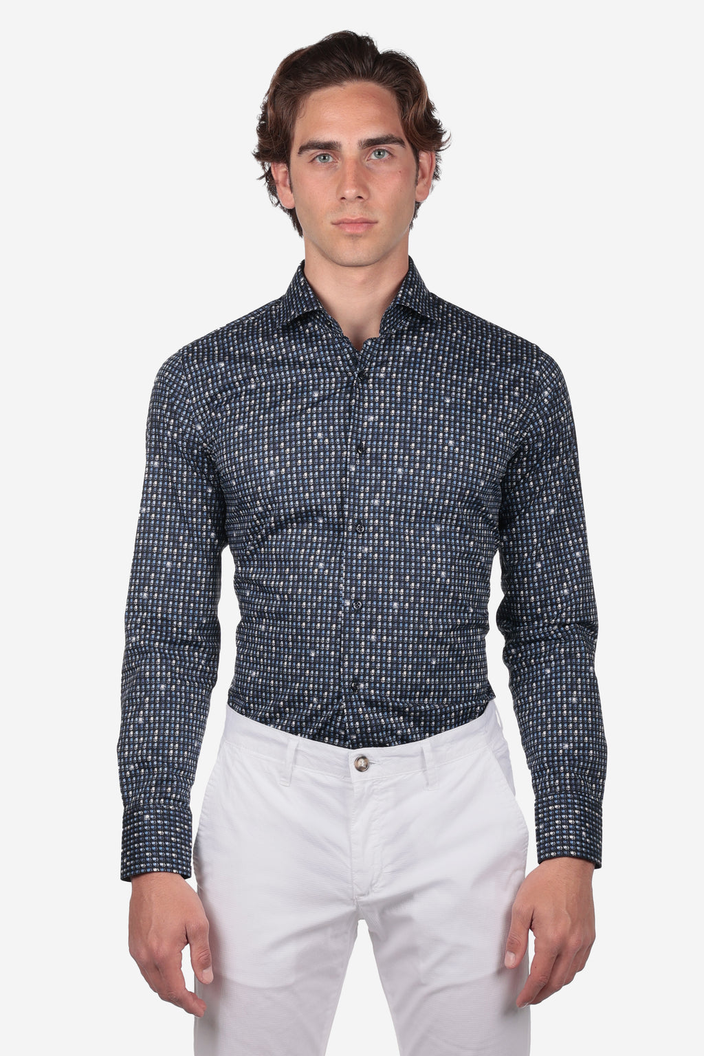 Camicia fantasia mano
