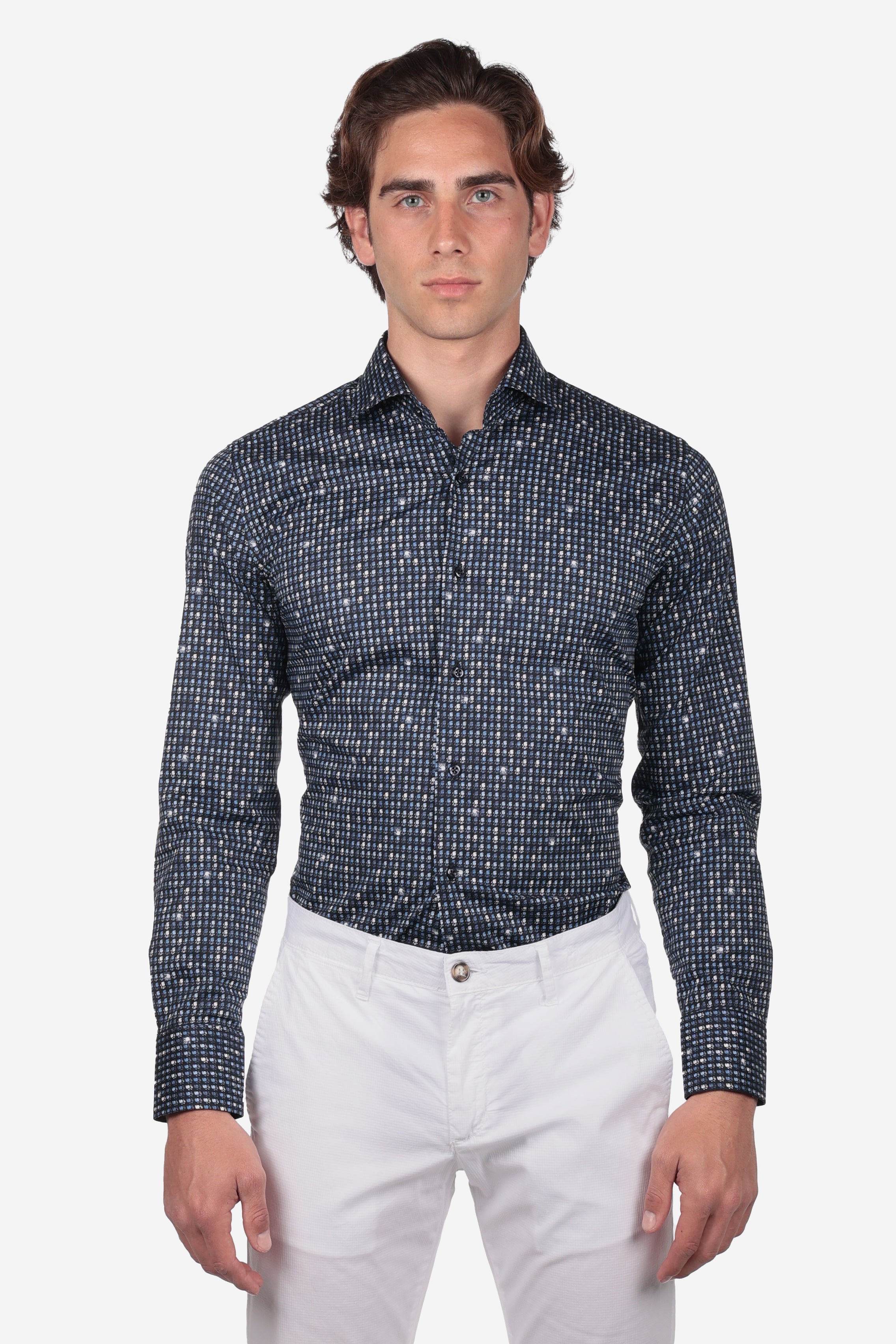 Camicia fantasia mano