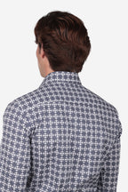 Camicia facile stiro a fantasia Firenze