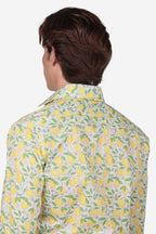 Camicia facile stiro a fantasia positano