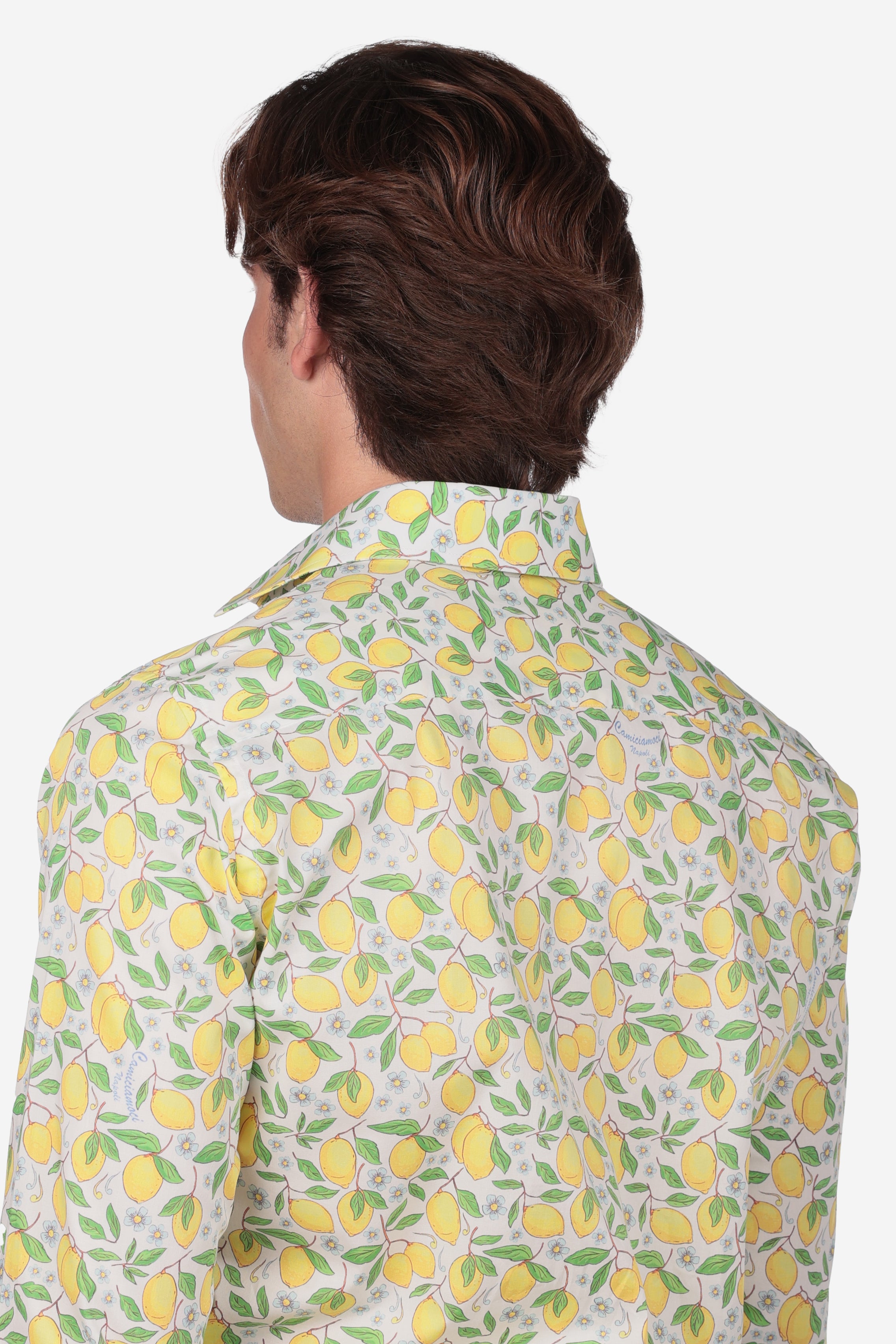 Camicia facile stiro a fantasia positano