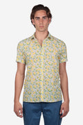 CAMICIA MEZZA MANICA A FANTASIA FACILE STIRO POSITANO