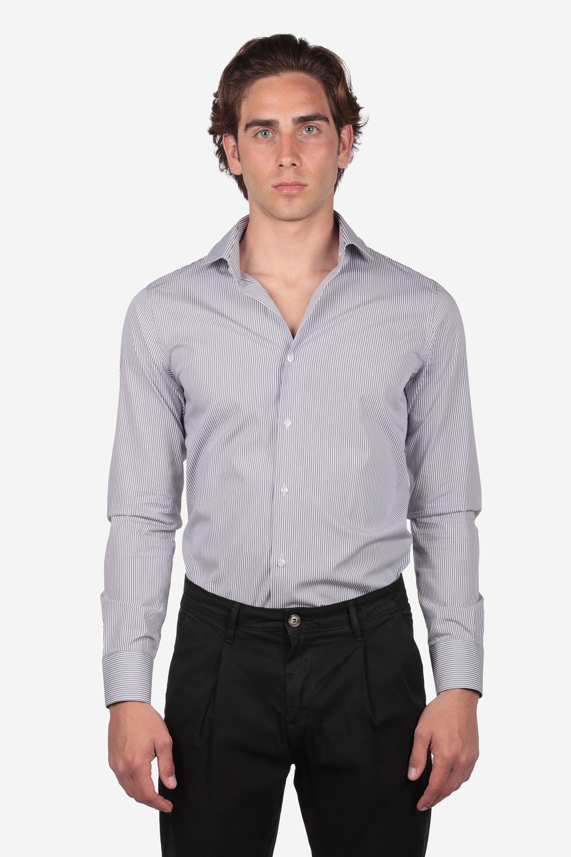 CAMICIA 100% COTONE RIGA MEDIA