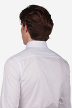 Camicia con polso gemelli 100% cotone