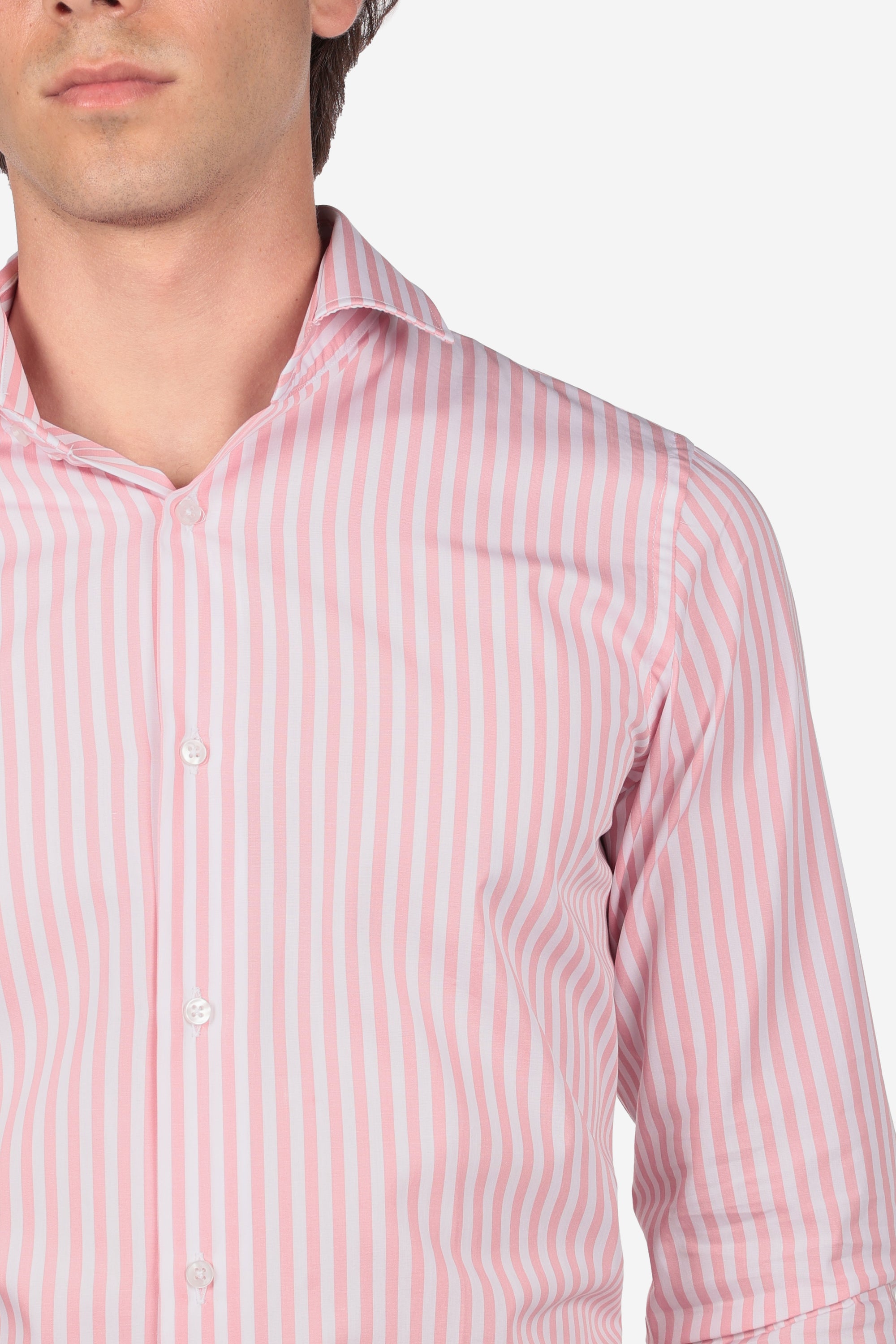 CAMICIA 100% COTONE RIGA EXTRA LARGA