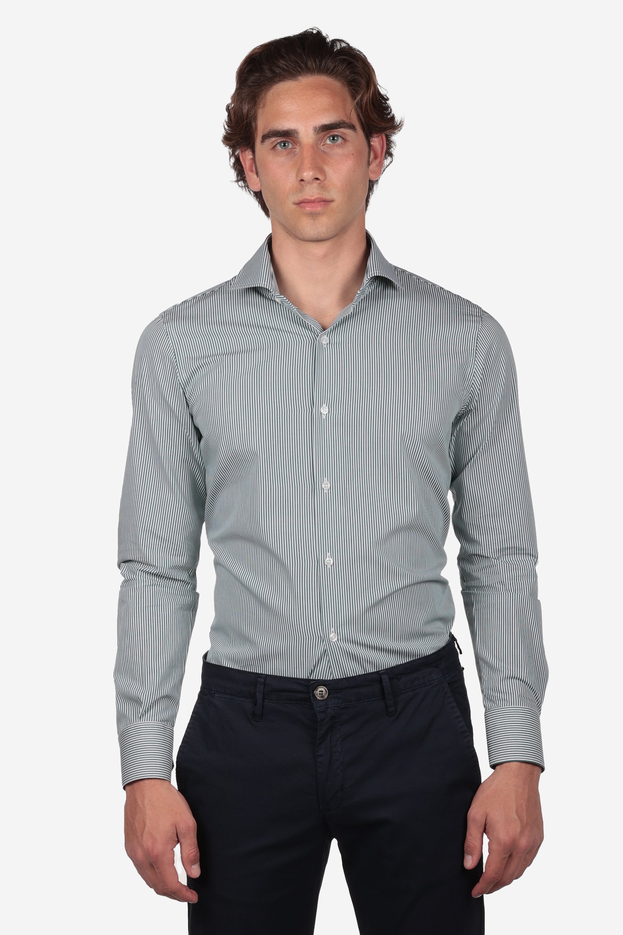 CAMICIA 100% COTONE RIGA MEDIA