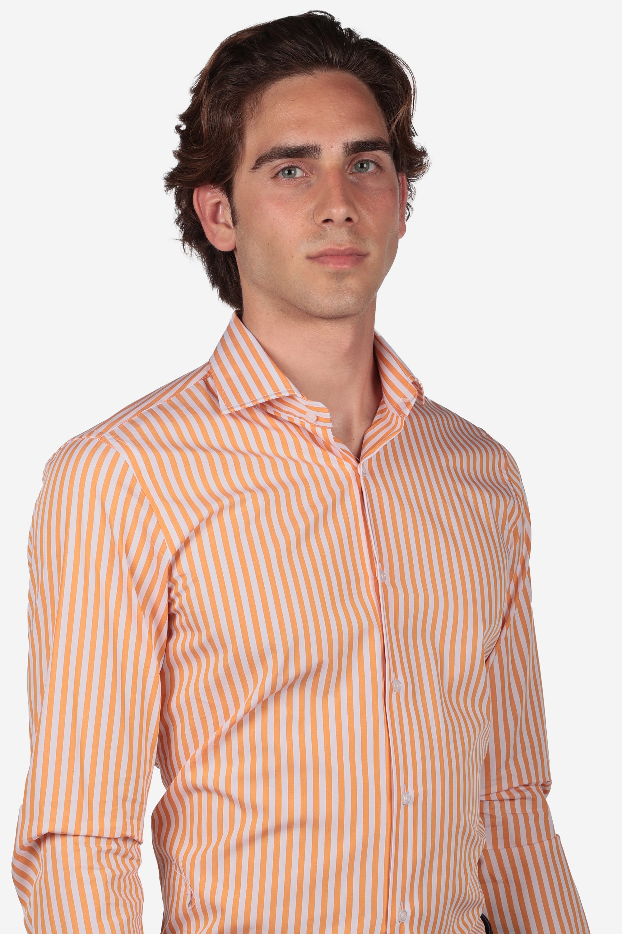 CAMICIA 100% COTONE RIGA EXTRA LARGA