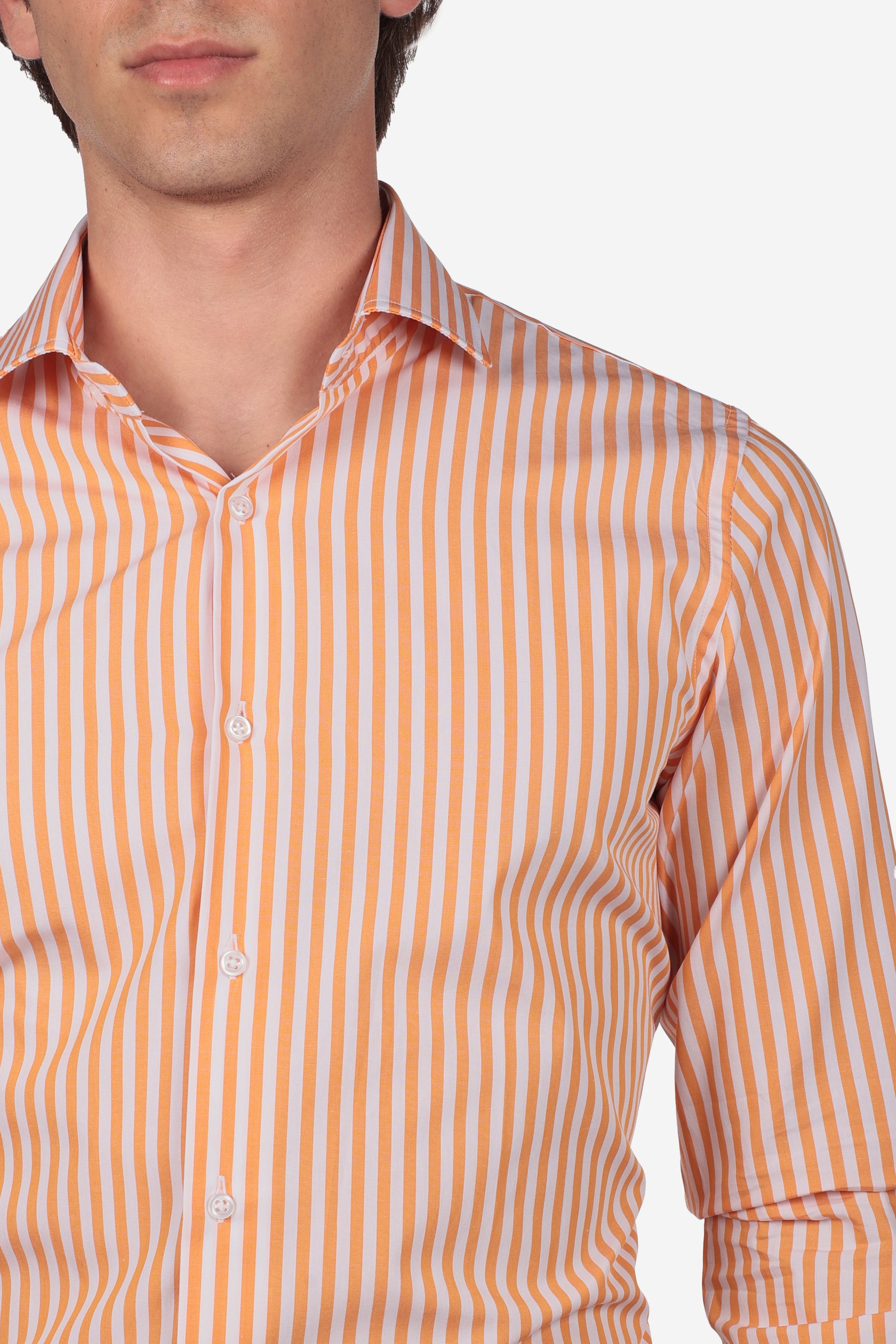 CAMICIA 100% COTONE RIGA EXTRA LARGA