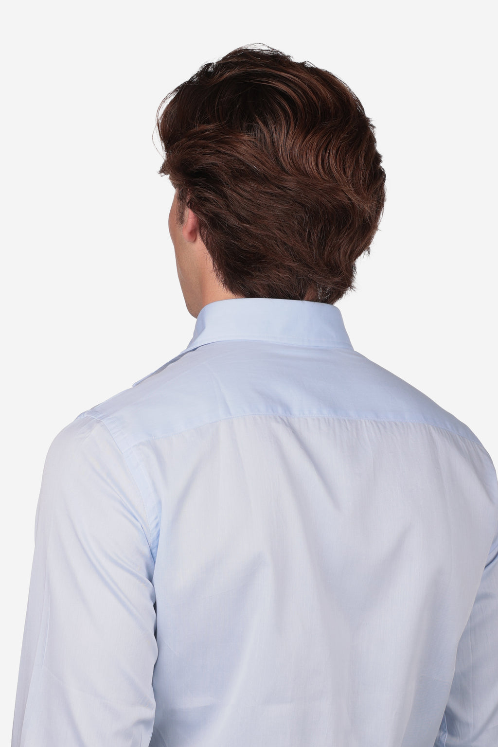 Camicia con polso gemelli 100% cotone