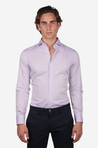 Camicia 100% cotone tinta unita