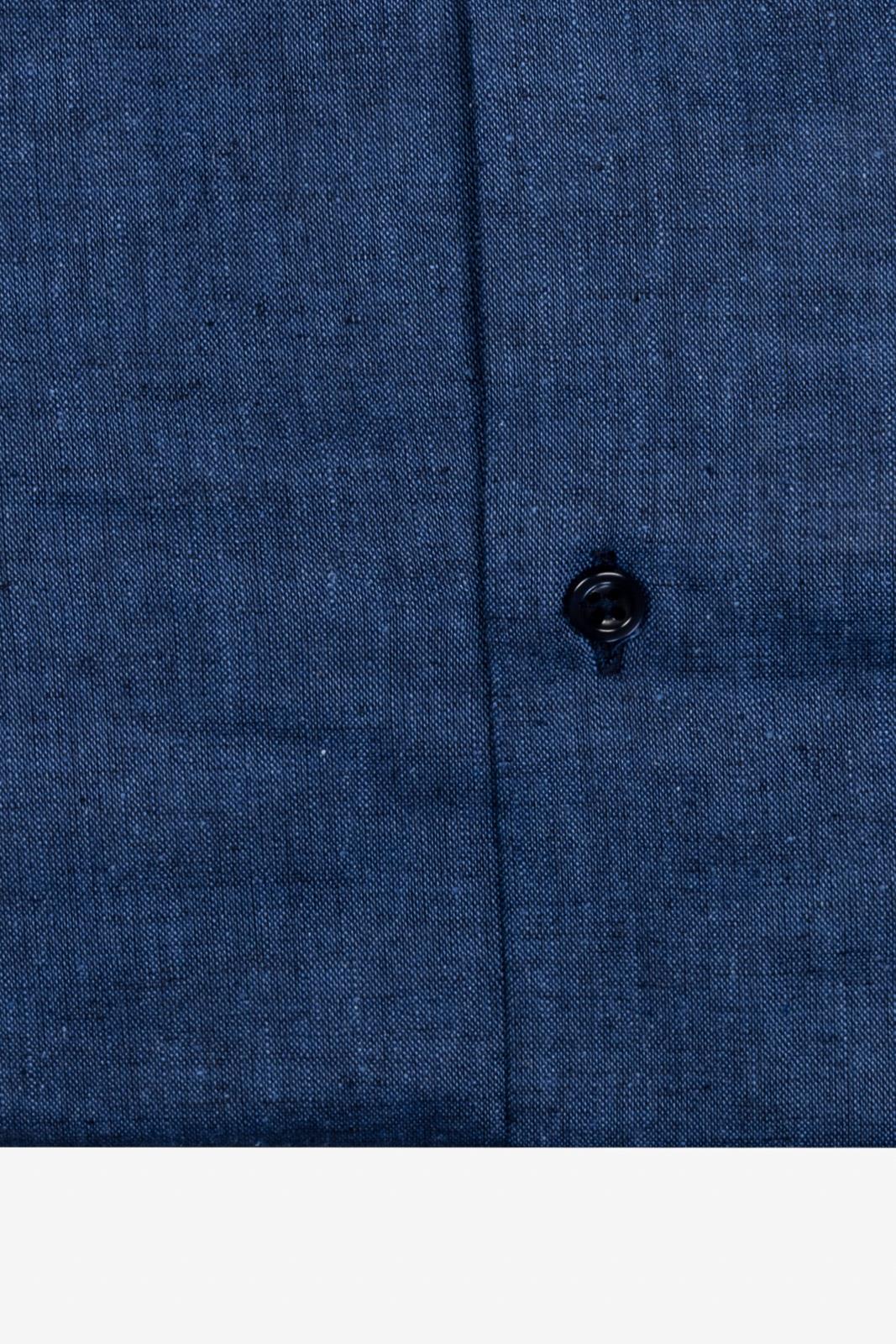 CAMICIA 100% LINO TINTA UNITA