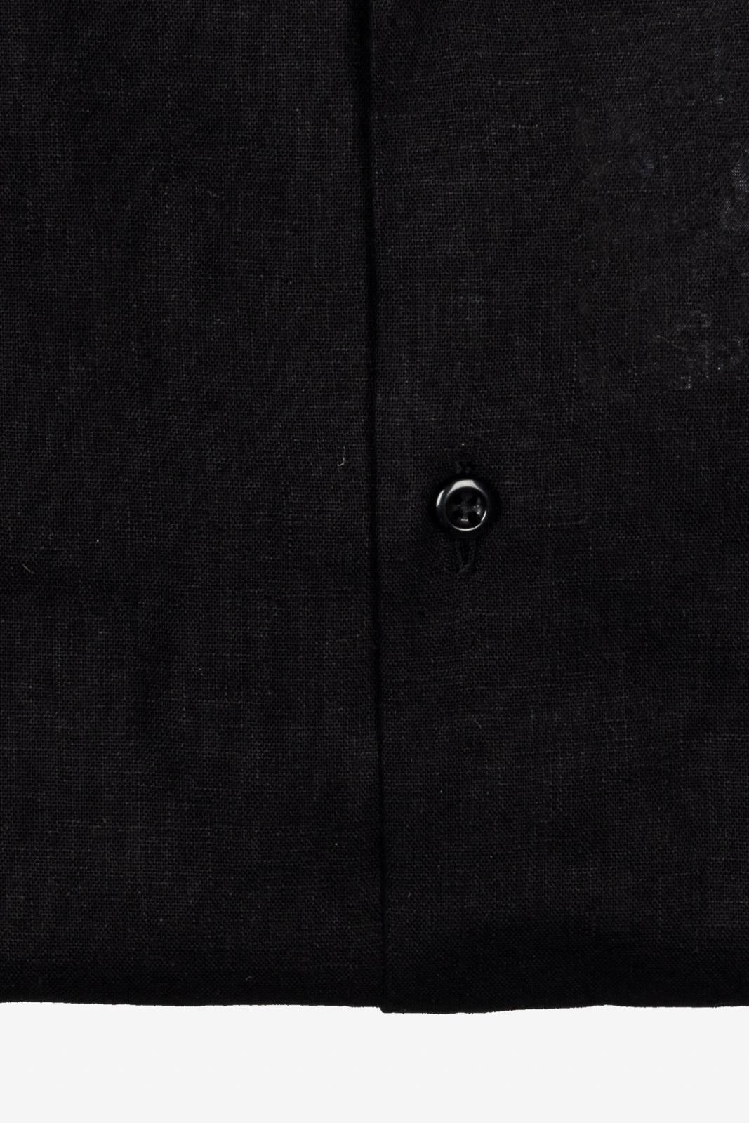 CAMICIA 100% LINO TINTA UNITA