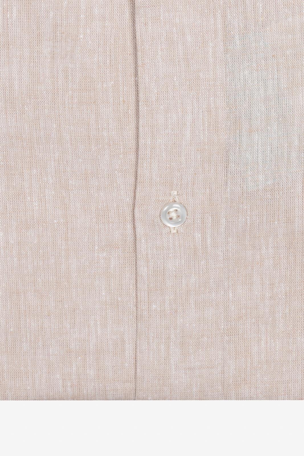 CAMICIA 100% LINO TINTA UNITA