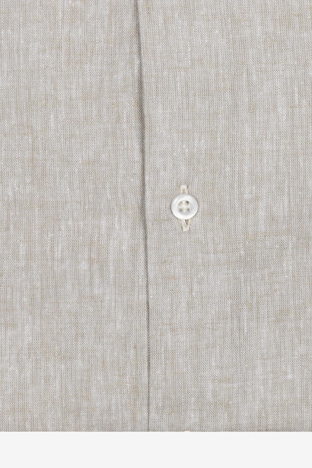 CAMICIA 100% LINO TINTA UNITA