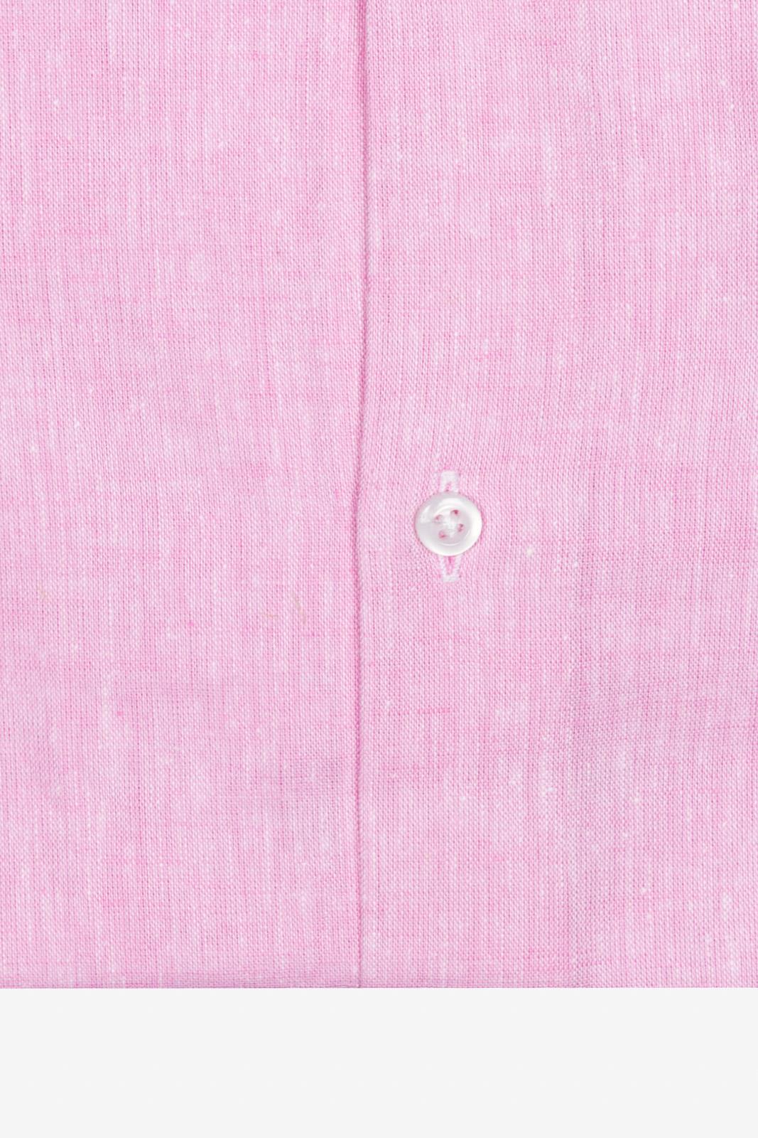 CAMICIA 100% LINO TINTA UNITA