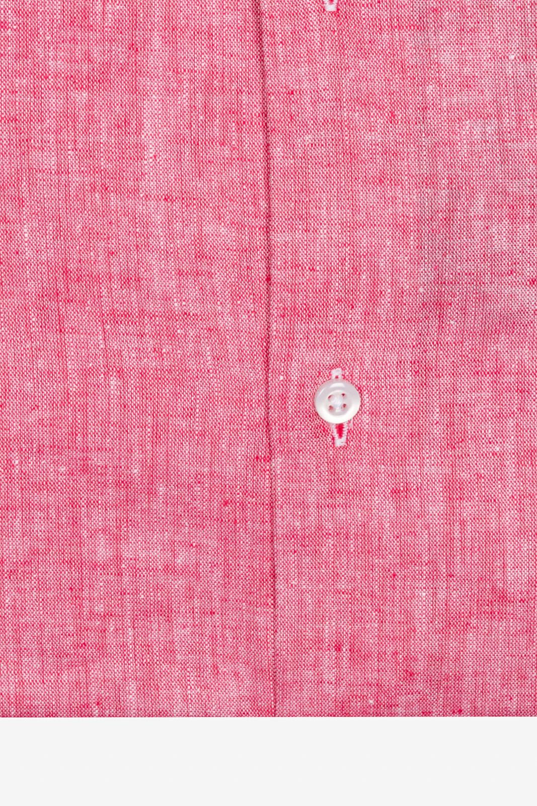 CAMICIA 100% LINO TINTA UNITA