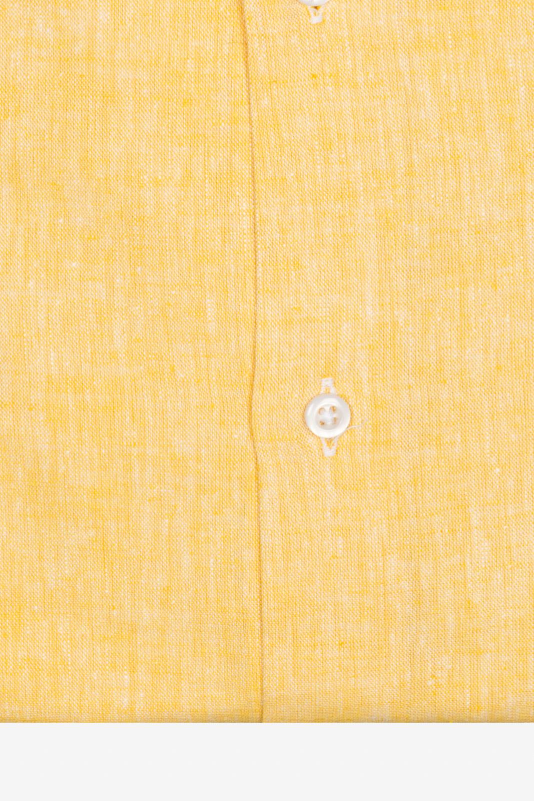 Camicia 100% lino in tinta unita di Sorrento