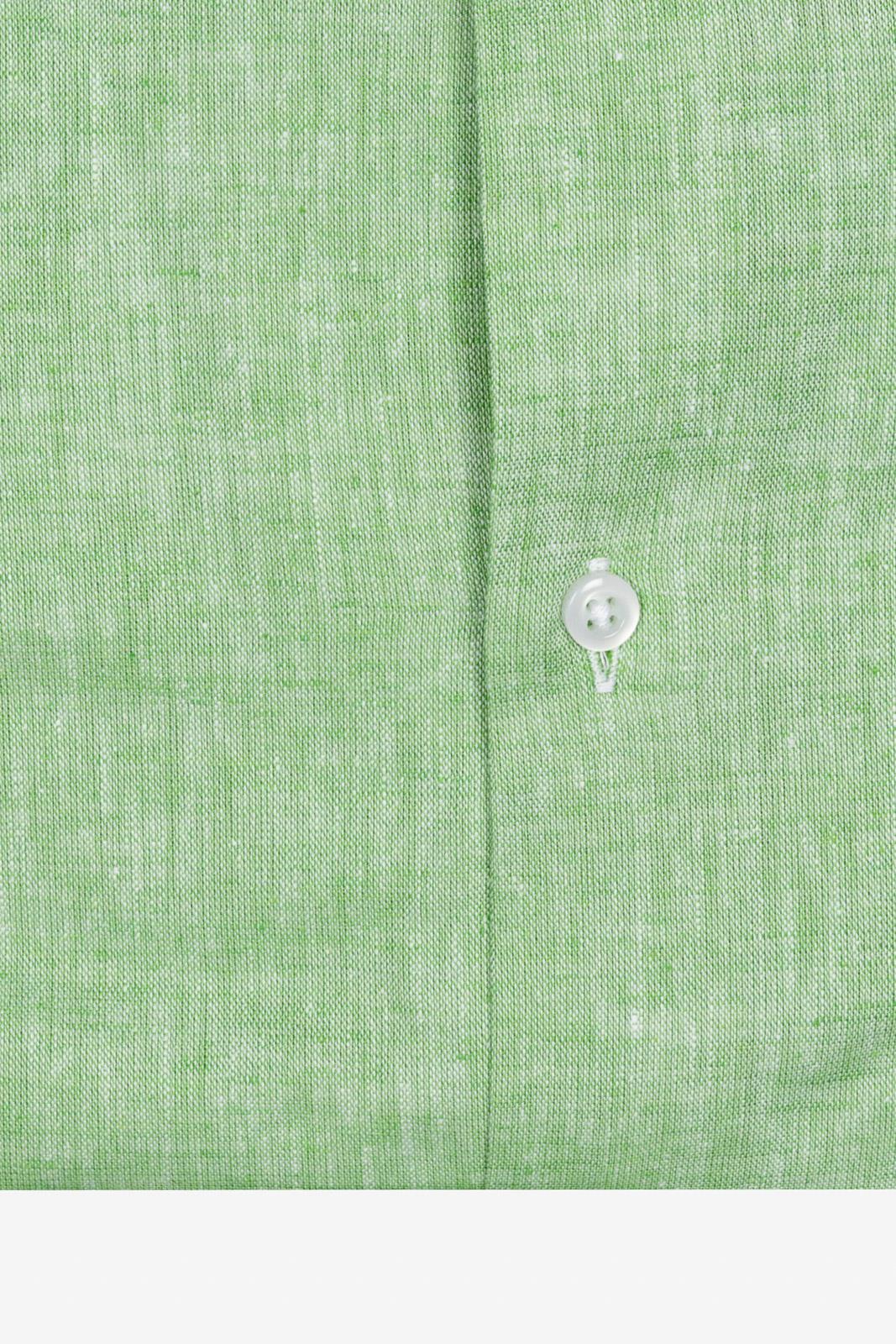 CAMICIA 100% LINO TINTA UNITA