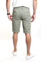Bermuda Uomo in Cotone Made in Italy con Stampa Vespa Special