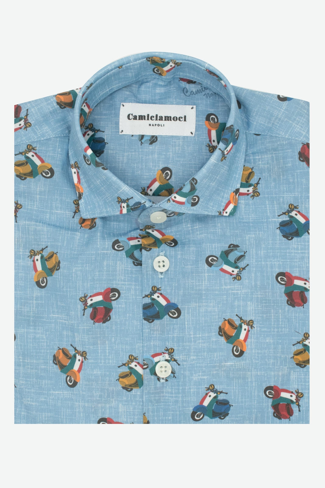 Camicia bambino a fantasia vespetta