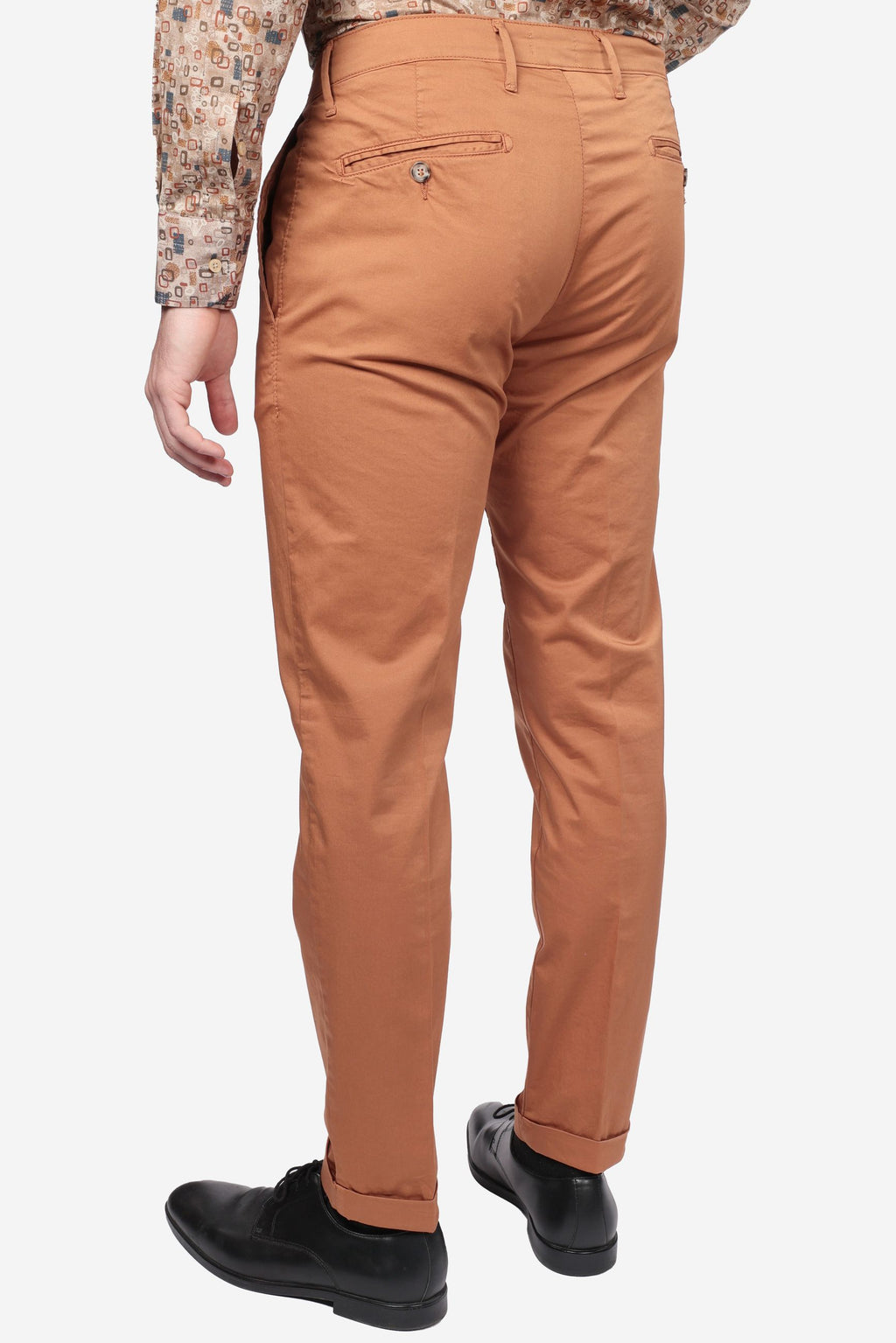 PANTALONE IN RASO DI COTONE