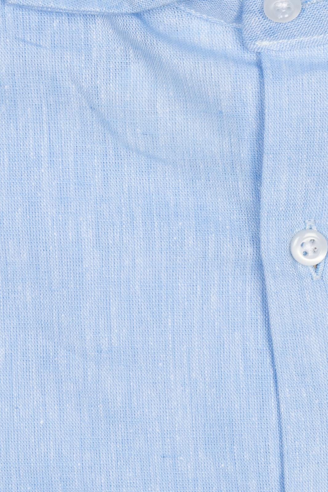 CAMICIA 100% LINO TINTA UNITA