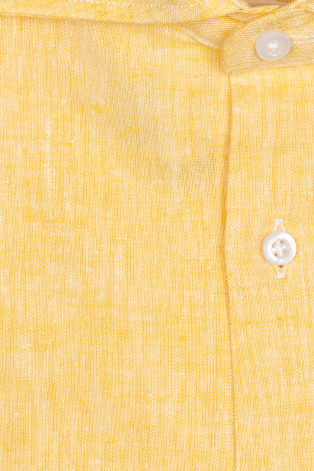 CAMICIA 100% LINO TINTA UNITA