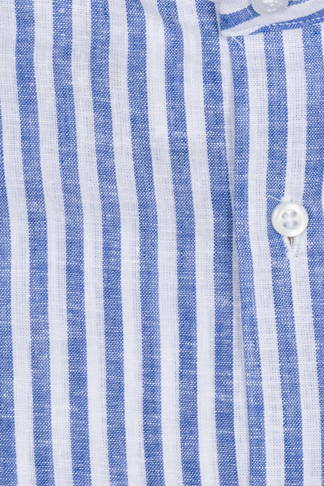 Camicia 100%lino riga media
