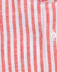 Camicia 100%lino riga media