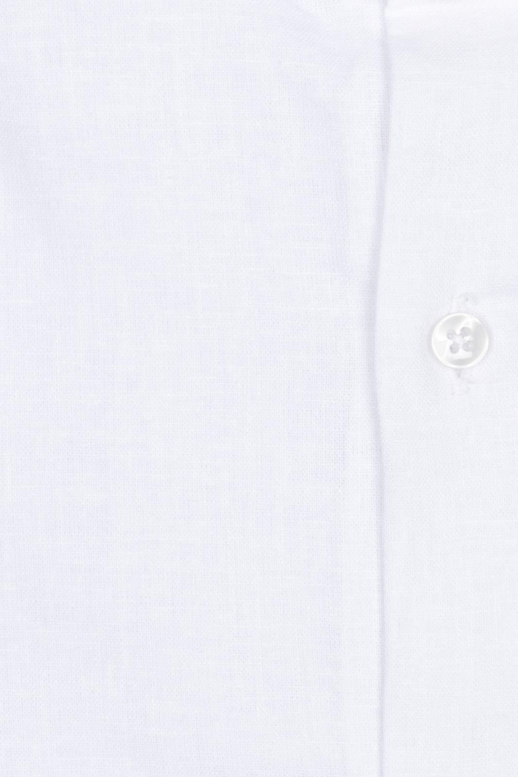 CAMICIA 100% LINO COREANA TINTA UNITA