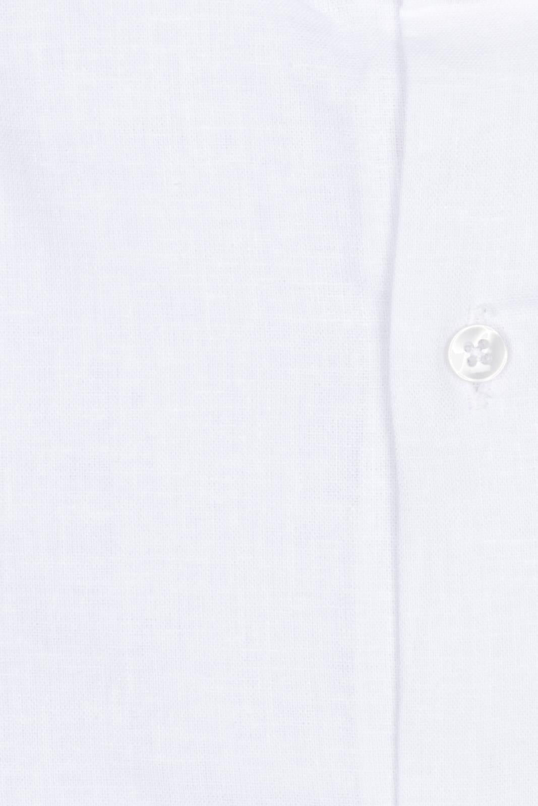 CAMICIA 100% LINO COREANA TINTA UNITA