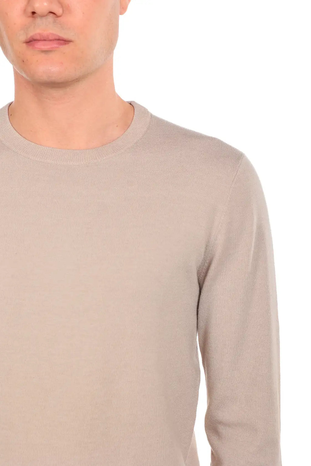 Maglia girocollo in viscosa