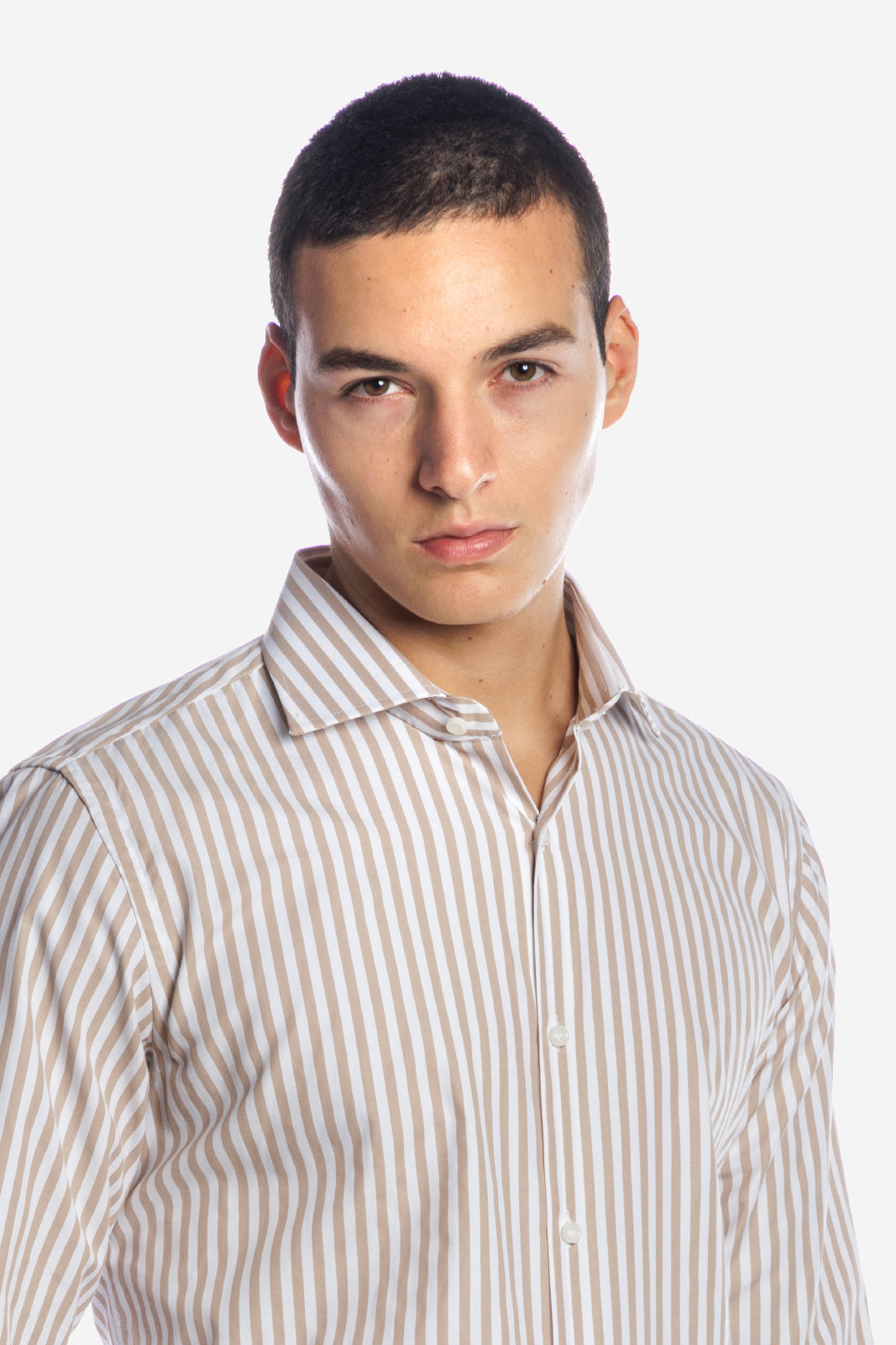 Camicia in riga extra larga 100% cotone