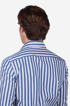 Camicia 100% cotone riga maxi