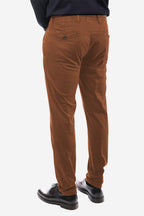 Pantalone in raso di cotone caldo