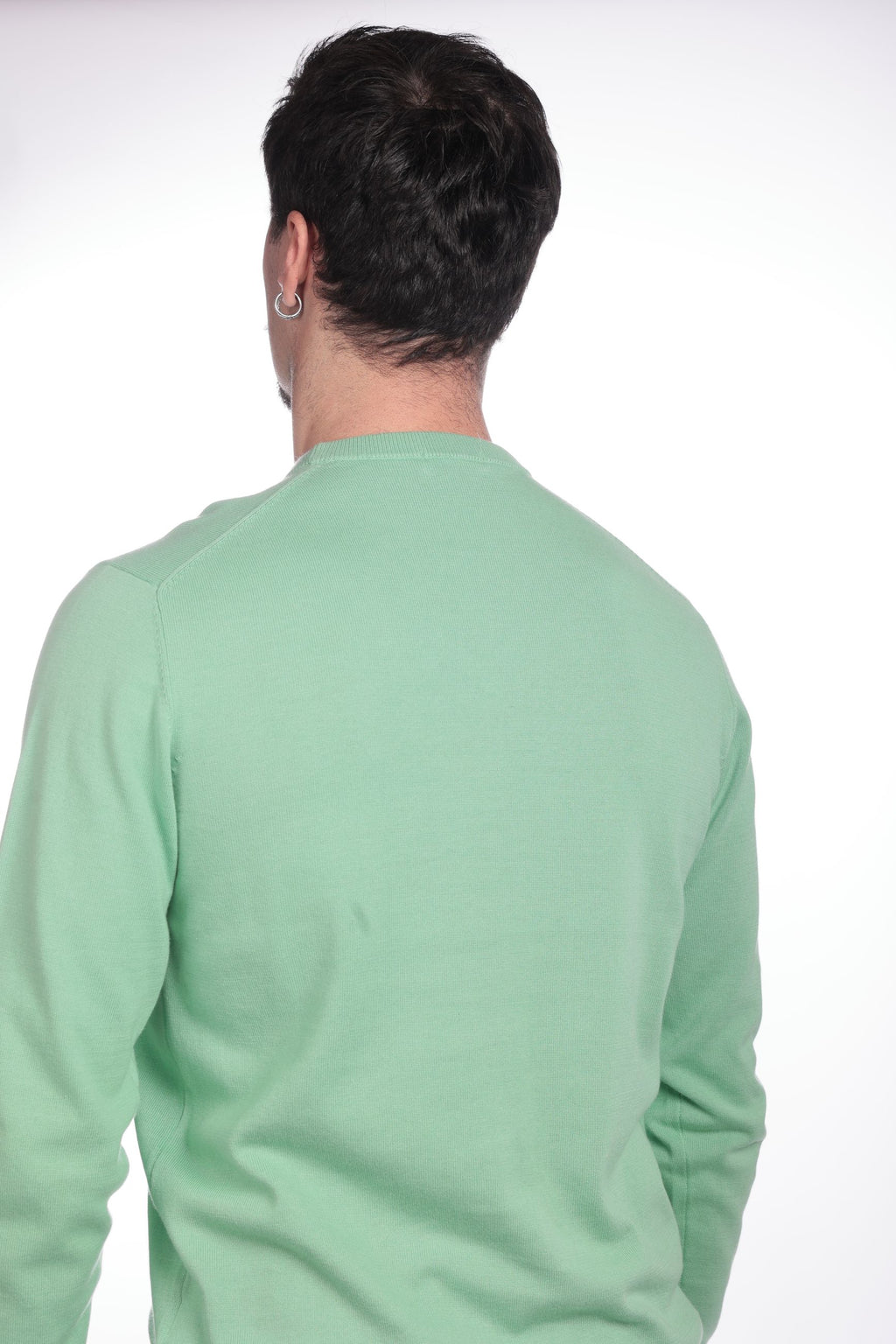 MAGLIA DI FILO IN COTONE MANICA LUNGA