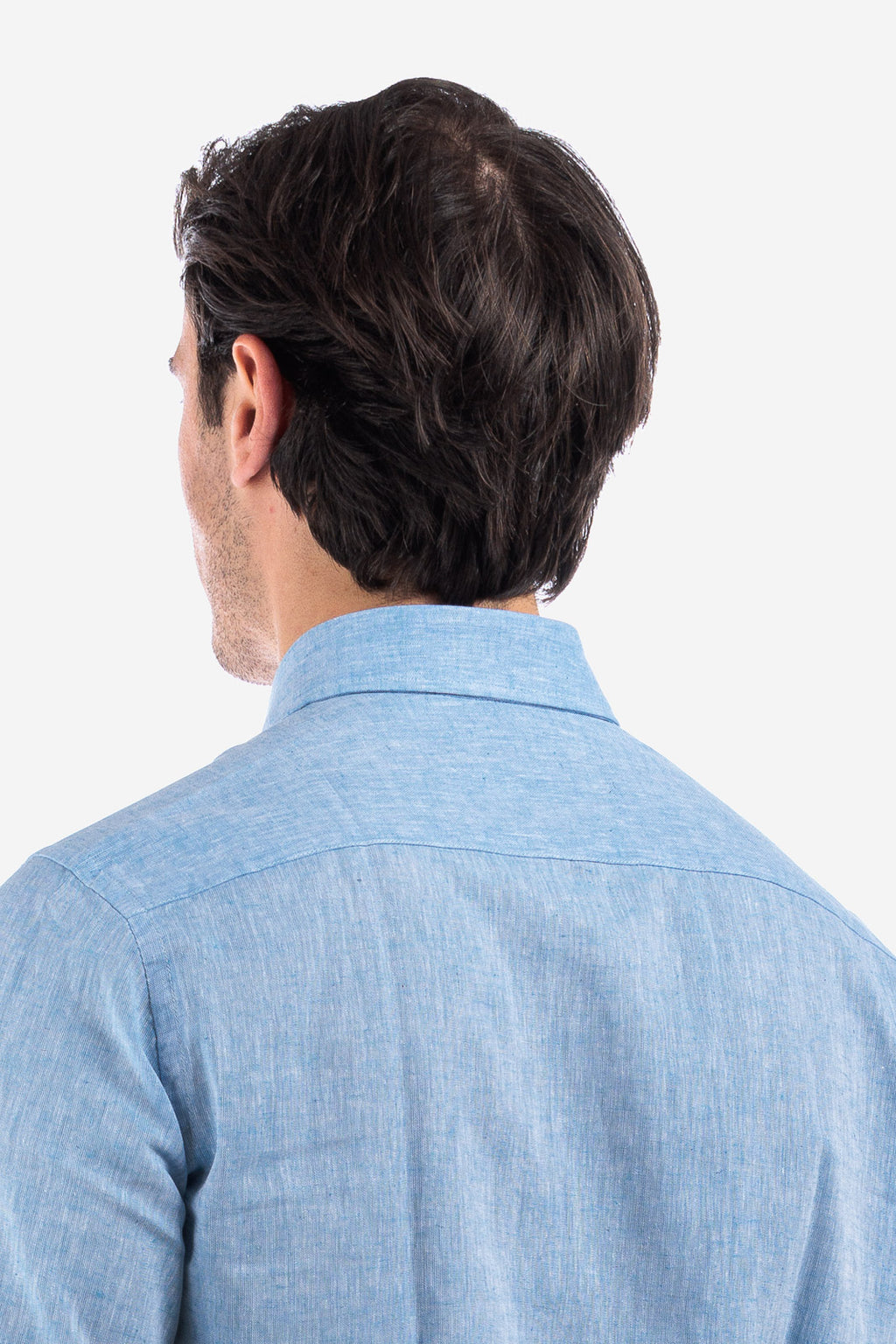 Camicia 100% lino in tinta unita di Sorrento