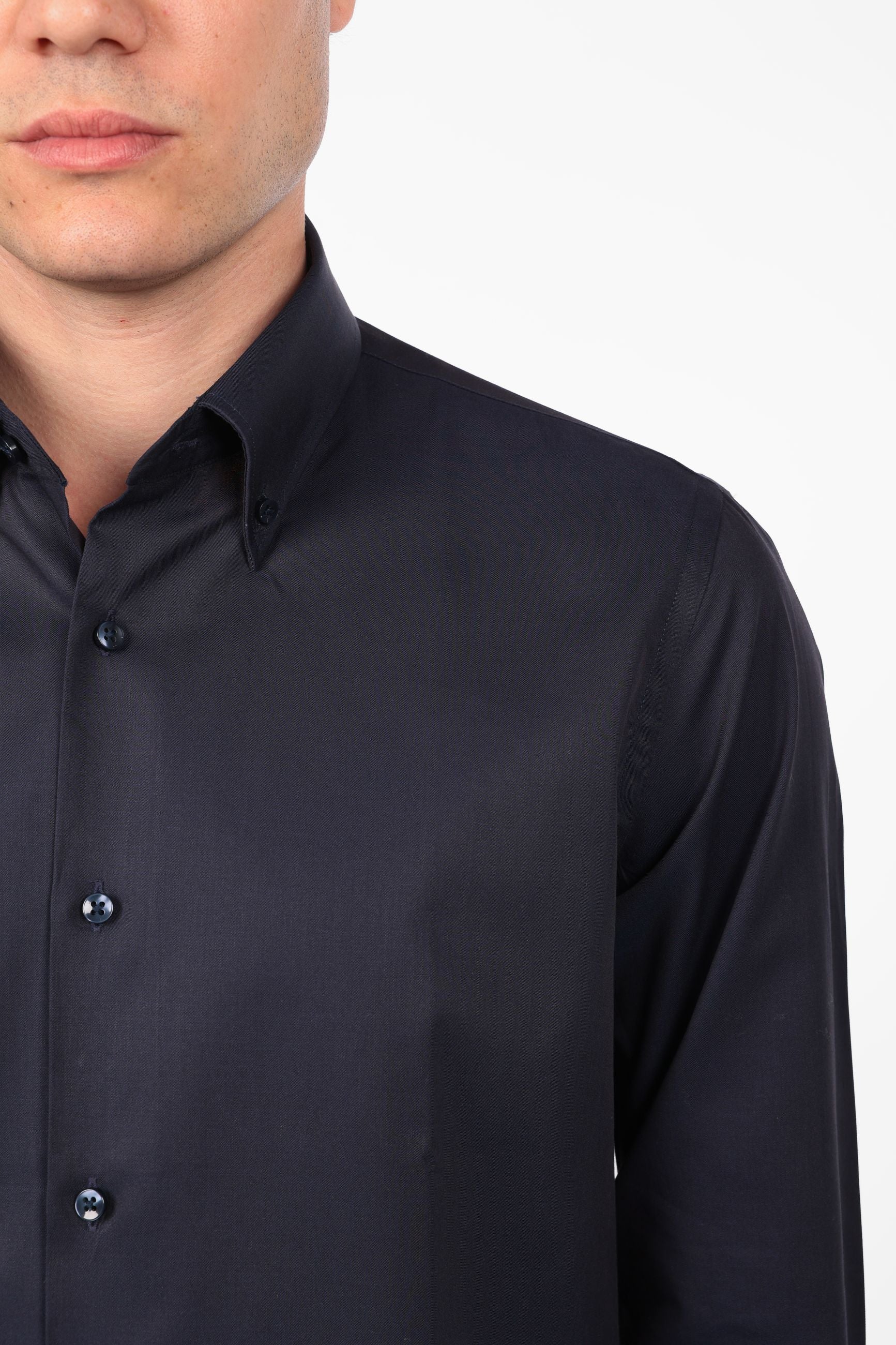 Camicia 100% cotone botton down twill