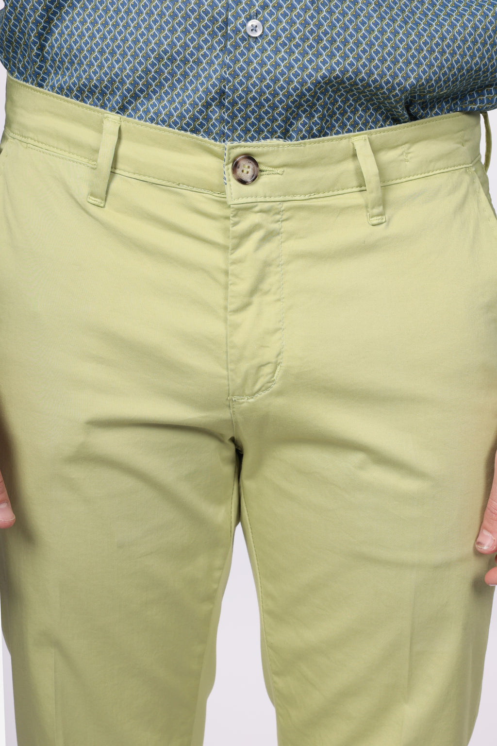 PANTALONE IN RASO DI COTONE