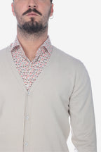Cardigan in viscosa