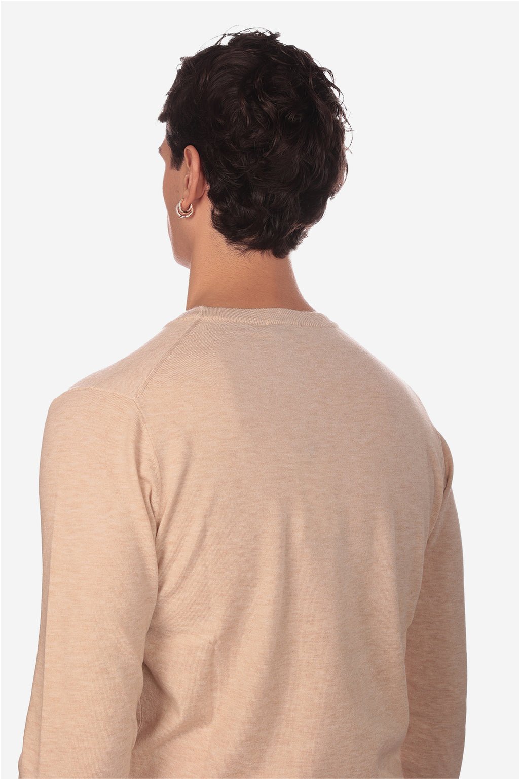 Maglia girocollo in viscosa