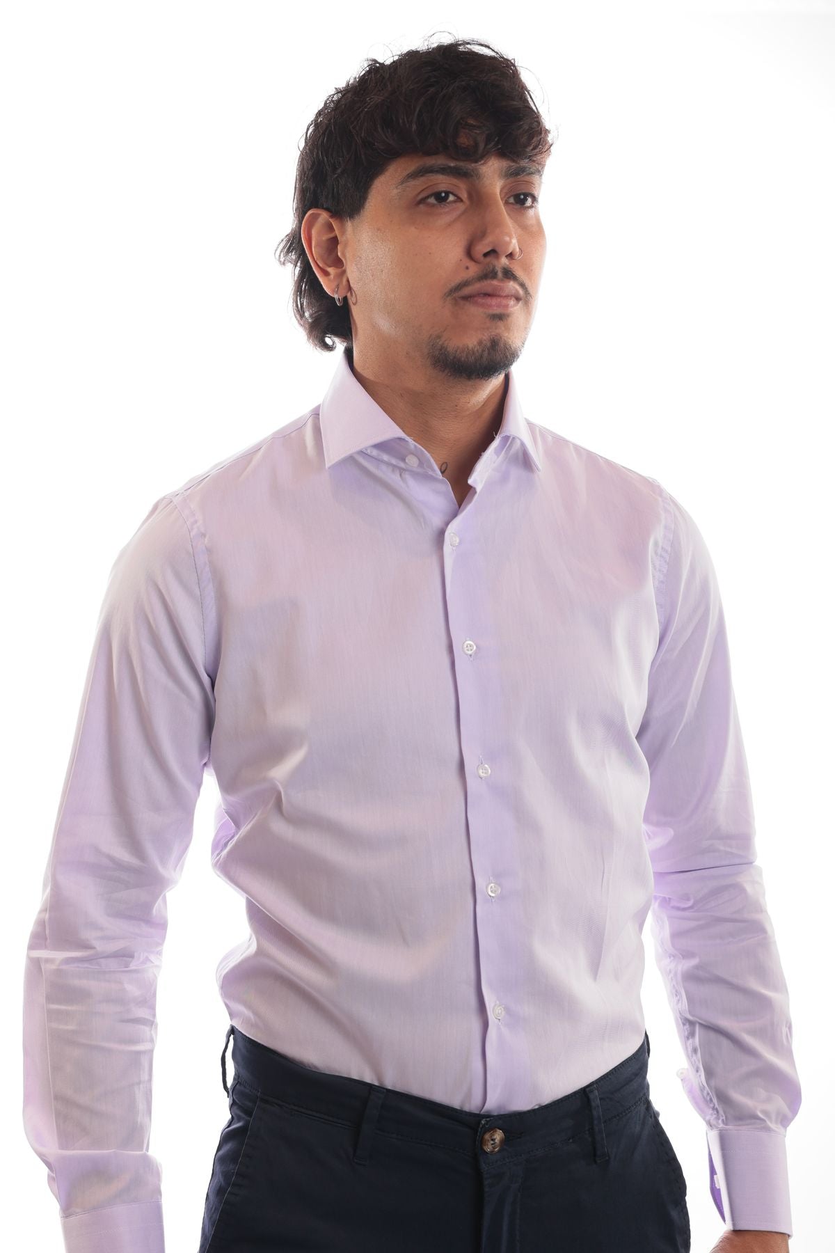 Camicia twill 100% cotone