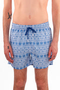 Costume a pantaloncino fantasia azteca