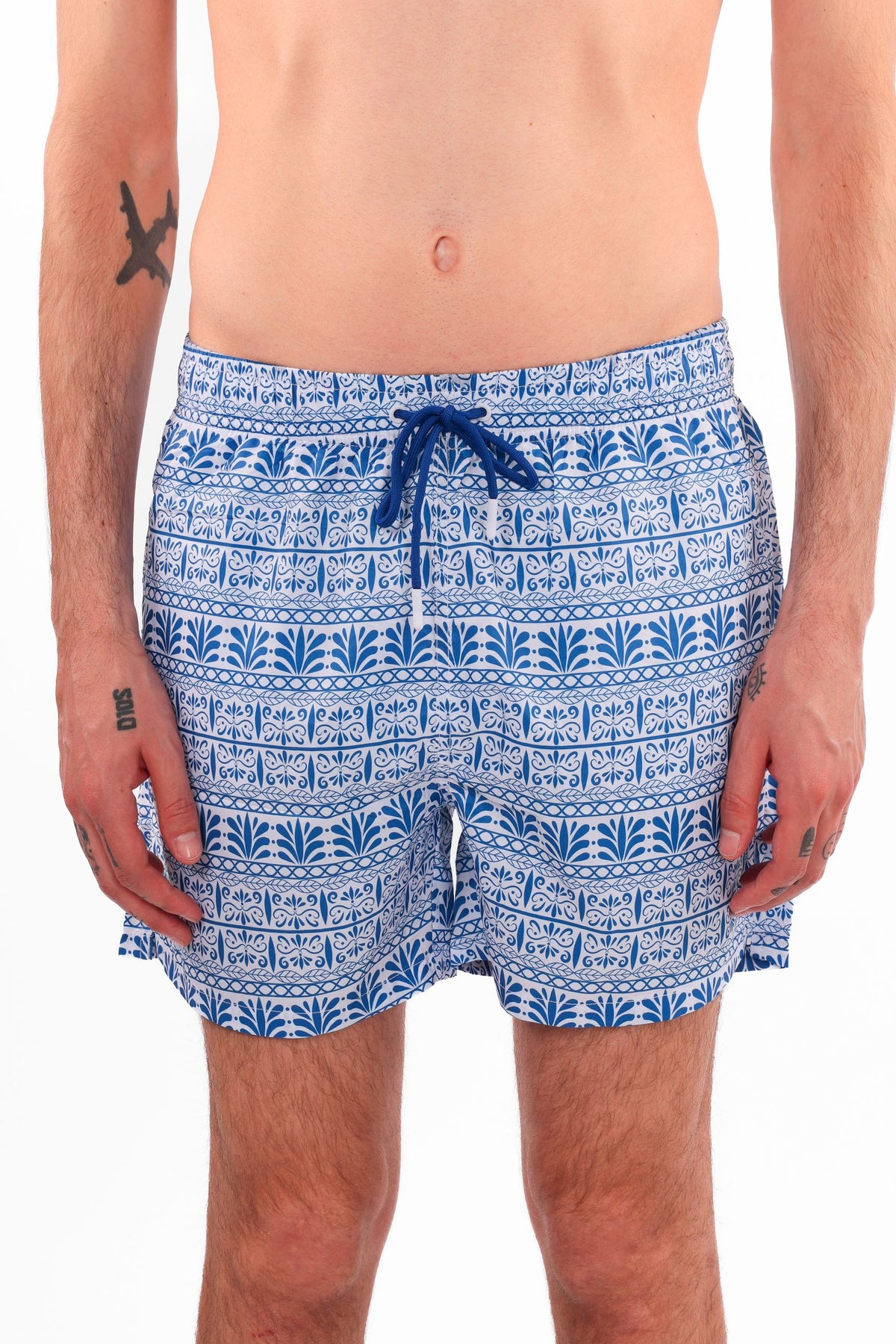 Costume a pantaloncino fantasia azteca