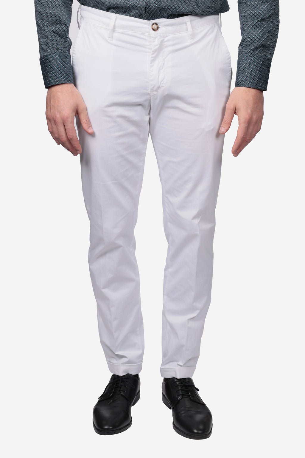 PANTALONE IN RASO DI COTONE